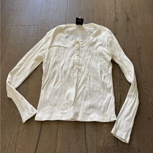 Reformation Jayden Henley long-sleeve top